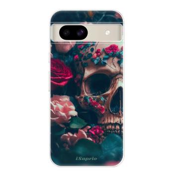 Odolné silikonové pouzdro iSaprio - Skull in Roses - Google Pixel 8a