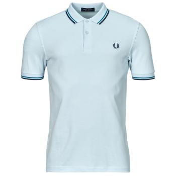 Fred Perry  TWIN TIPPED FRED PERRY SHIRT  Polokošele s krátkym rukávom Modrá