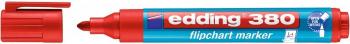 Marker EDDING 380 flipchartokhoz, piros színű