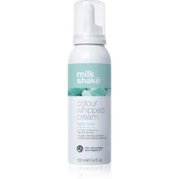 Milk Shake Colour Whipped Cream tónovací pěna pro všechny typy vlasů Light Blue 100 ml