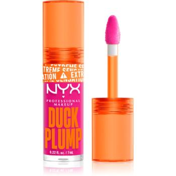 NYX Professional Makeup Duck Plump lesk na rty se zvětšujícím efektem odstín 12 Bubblegum Bae 7 ml