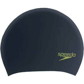 Speedo LONG HAIR CAP JU Juniorská plavecká čepice, černá, velikost