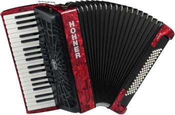 Hohner Bravo III 80 Klávesový akordeon Red