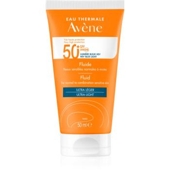 Avène Sun Fluid Ultra-Light opalovací fluid na obličej SPF 50+ 50 ml