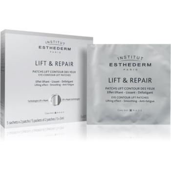 Institut Esthederm Lift & Repair Eye Contour Lift Patches náplasti pod oči proti vráskám 5x2 ks