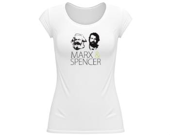Dámské tričko velký výstřih MARX SPENCER