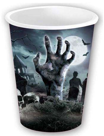 Guirca Kelímky - Halloween Hřbitov 240 ml 6 ks