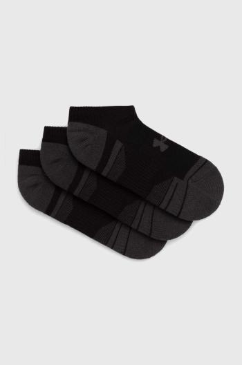 Ponožky Under Armour 3-pack pánské, černá barva, 1379503