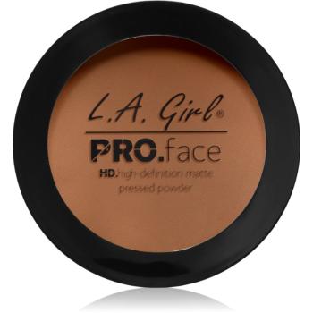 L.A. Girl Cosmetics PRO. Face HD kompaktní pudr s matným efektem odstín True Bronze 7 g