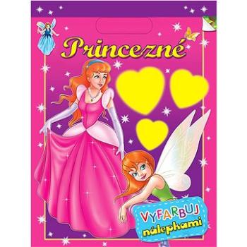 Princezná: Vyfarbuj nálepkami (978-80-8444-099-8)