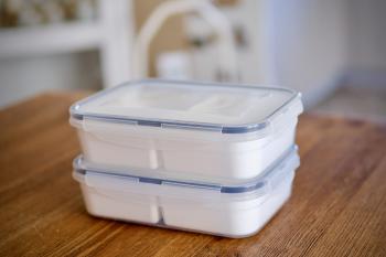 Prim ételtároló doboz tömítéssel, osztott kialakítás 1 L