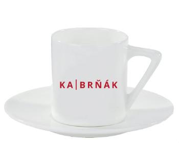 Espresso hrnek s podšálkem 100ml Kabrňák