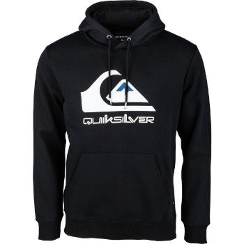 Quiksilver BIG LOGO HOOD Pánská mikina, černá, velikost