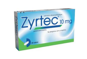 Zyrtec 10 mg 20 tablet