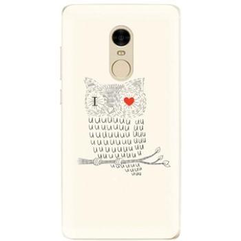 iSaprio I Love You 01 pro Xiaomi Redmi Note 4 (ily01-TPU2-RmiN4)