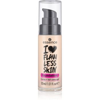 essence I LOVE FLAWLESS SKIN krycí make-up s matným efektem odstín 10 30 ml