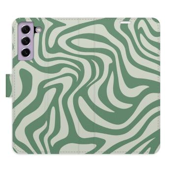 Flipové pouzdro iSaprio - Zebra Green 02 - Samsung Galaxy S21 FE 5G