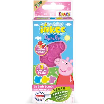 Peppa Pig Bath Bomb koupelová bomba pro děti 3x15 g