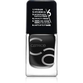 Catrice ICONAILS lak na nehty odstín 20 Black To The Routes 10,5 ml