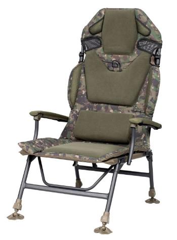 Trakker kreslo levelite camo longback chair