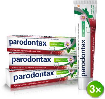 Parodontax Zubní pasta proti krvácení dásní a paradontóze Herbal Fresh Tripack 3 x 75 ml