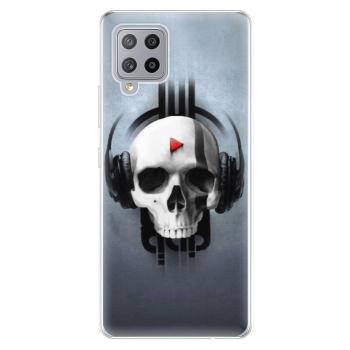 Odolné silikonové pouzdro iSaprio - Skeleton M - Samsung Galaxy A42