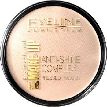 Eveline Cosmetics Art Make-Up lehký kompaktní minerální pudrový make-up s matným efektem odstín 32 Natural 14 g