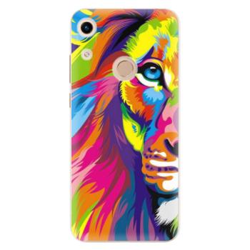 Odolné silikonové pouzdro iSaprio - Rainbow Lion - Huawei Honor 8A