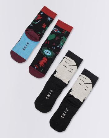 SKFK Epel Socks Pack Of 2 MULTICOLOUR