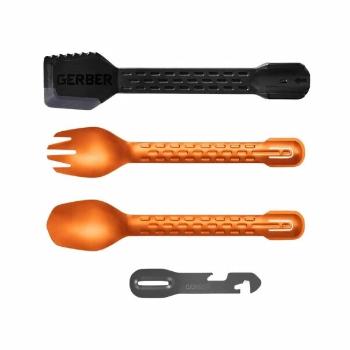 Gerber COMPLEAT UTENSIL Multifunkční příbor, oranžová, velikost