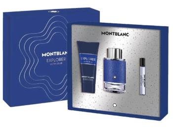 Montblanc Explorer Ultra Blue - EDP 100 ml + sprchový gel 100 ml + EDP 7,5 ml