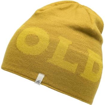 Devold LOGO MERINO BEANIE Čepice, žlutá, velikost