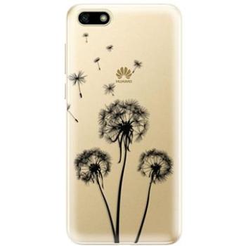 iSaprio Three Dandelions - black pro Huawei Y5 2018 (danbl-TPU2-Y5-2018)