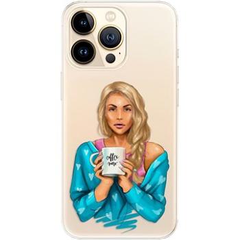 iSaprio Coffe Now - Blond pro iPhone 13 Pro Max (cofnoblo-TPU3-i13pM)