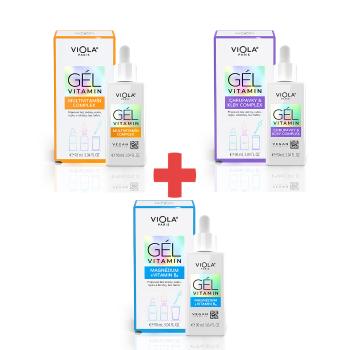 VIOLA GEL VITAMIN MULTIVITAMIN COMPLEX + CHRUPAVKY & KLBY COMPLEX + MAGNEZIUM + VITAMIN B6