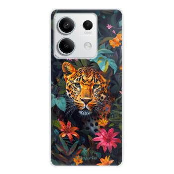 Odolné silikonové pouzdro iSaprio - Flower Jaguar - Xiaomi Redmi Note 13 5G