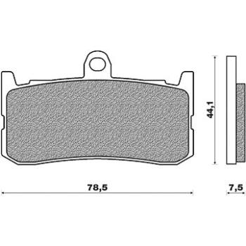 NEWFREN brzdové destičky (směs ROAD TT PRO SINTERED) (2ks) M502-774 (M502-774)