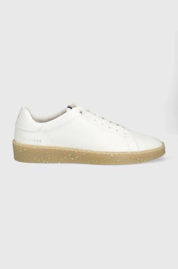 Sneakers boty Tommy Hilfiger Modern Cup Premium Appleskin bílá barva