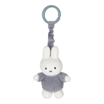 Little Dutch Hanging Toy Miffy Fluffy Blue kontrastní závěsná hračka 1 ks