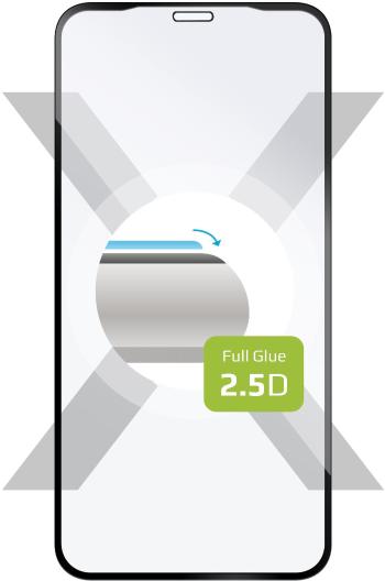 Üvegfólia FIXED FullGlue-Cover Apple iPhone XR/ 11 üvegfólia - fekete