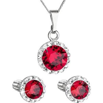 EVOLUTION GROUP 39352.3 ruby s krystaly Swarovski® (stříbro 925/1000; 3 g) (8590962394641)