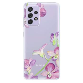 Odolné silikonové pouzdro iSaprio - Purple Orchid - Samsung Galaxy A52/A52 5G