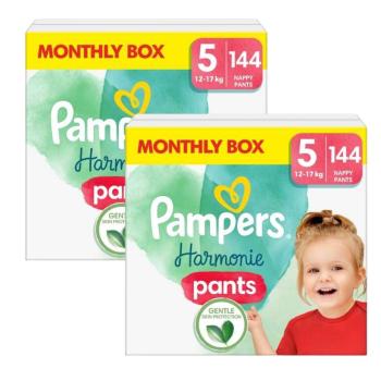 Pampers Harmonie Pants Bugyipelenka 12-17kg Junior 5 (288db)