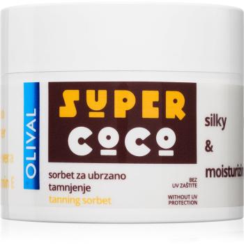 Olival SUPER Coco hydratační tělový sorbet pro urychlení opalování 100 ml