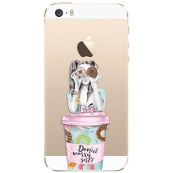 iSaprio Donut Worry pro iPhone 5/5S/SE (donwo-TPU2_i5)