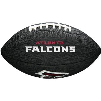 Wilson MINI NFL TEAM SOFT TOUCH FB BL AT Mini míč na americký fotbal, černá, velikost