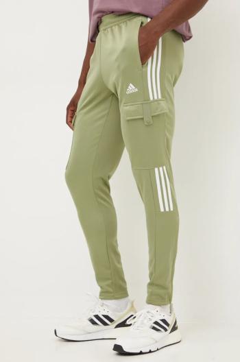 Tepláky adidas Tiro zelená barva, s aplikací, IW5990