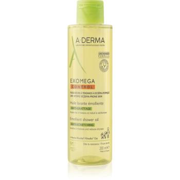 A-Derma Exomega Control Emollient Shower Oil zvláčňující sprchový olej pro suchou až atopickou pokožku 200 ml