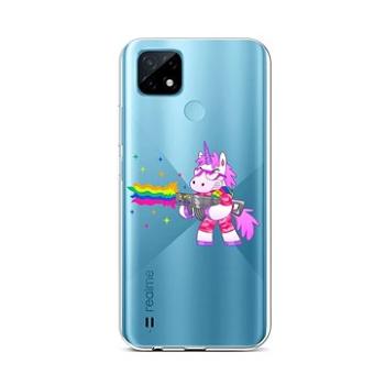 TopQ Realme C21 silikon Rainbow Gun 66847 (Sun-66847)