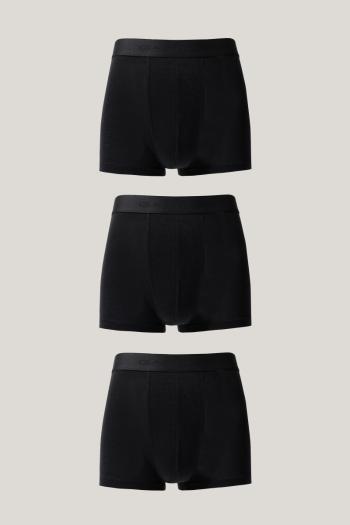 SPODNÍ PRÁDLO GANT BAMBOO TRUNK 3-PACK BLACK